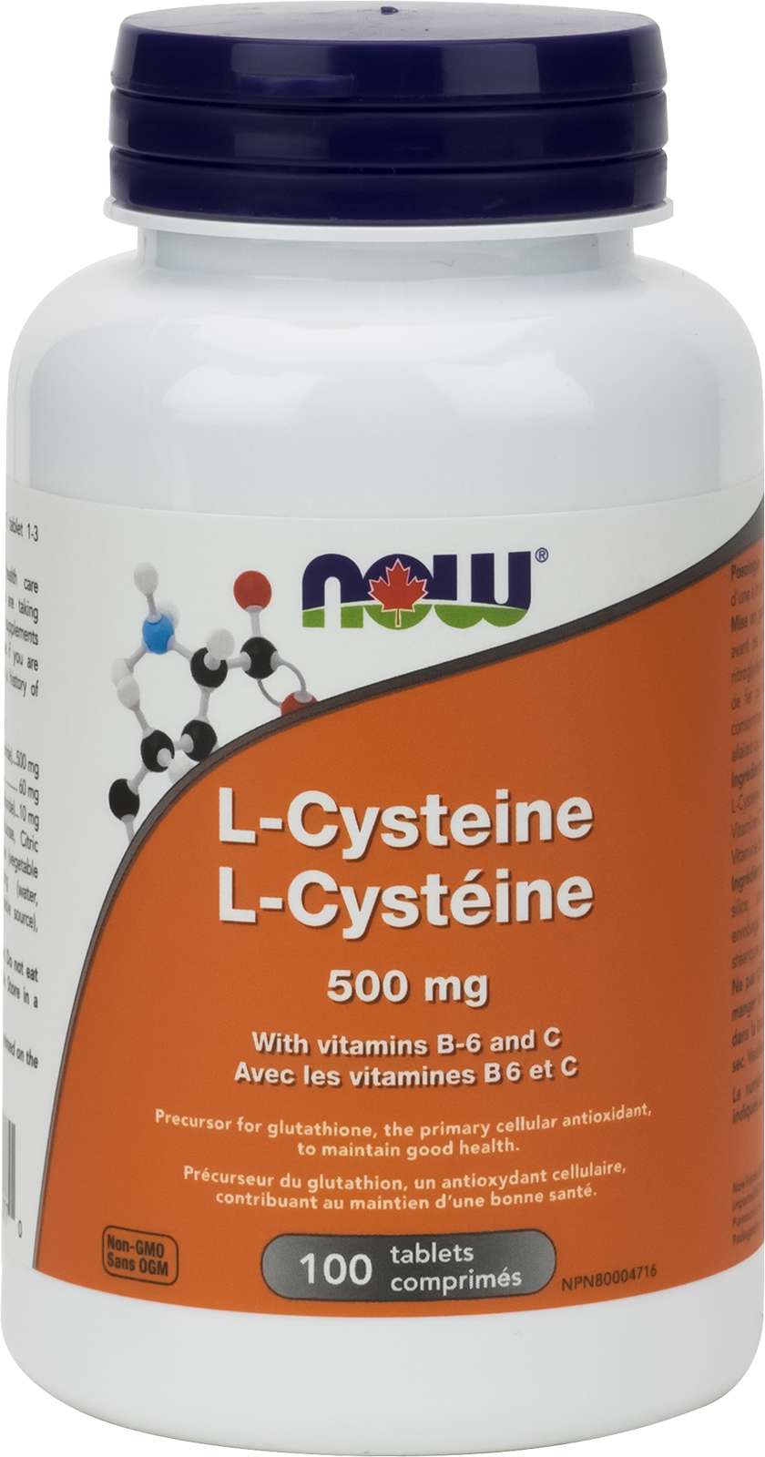 LCysteine 500mg 100tab Simcoe Natural Foods
