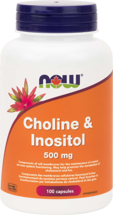 Choline/Inositol 500mg 100cap