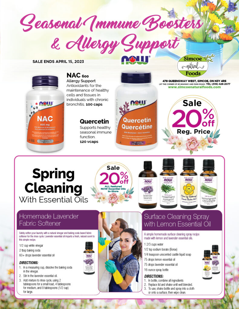 Staying Healthy in Spring NOW Sale
