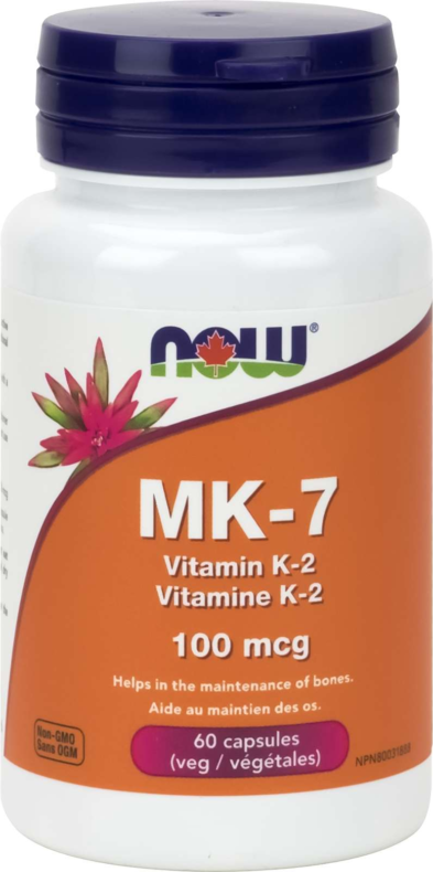 MK-7 Vitamin K-2 100mcg 60vcap