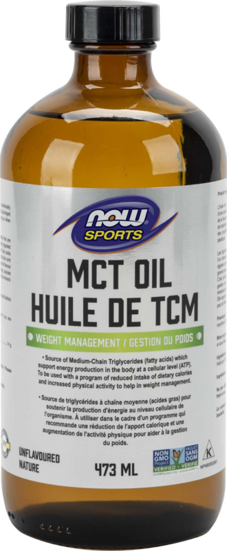MCT Oil 100% pure (glass) 473mL