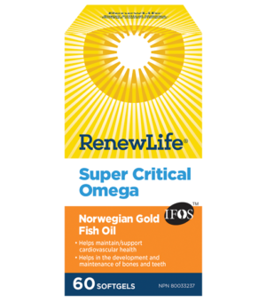 Renew Life® Super Critical Omega Norwegian Gold, Fish Oil and Omega 3's